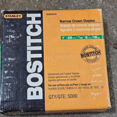 4 Boxes of Bostitch Staples