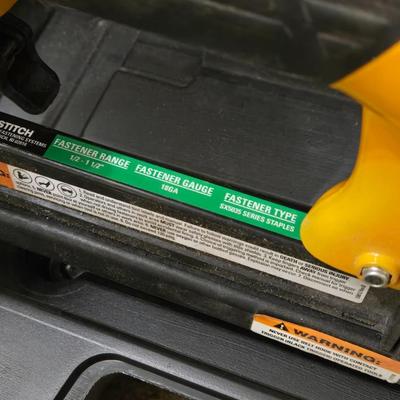 Bostitch SX150 with Case, Instructions, and Pneumatic Tool Lubricant