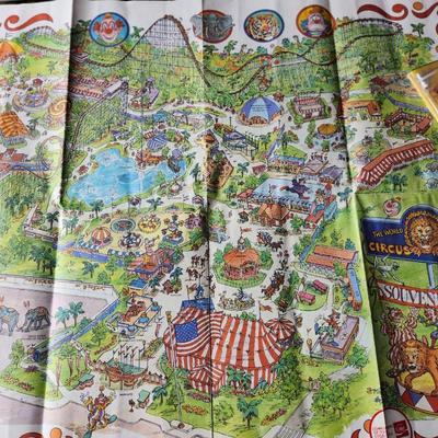 Circus Ephemera, Map & Books