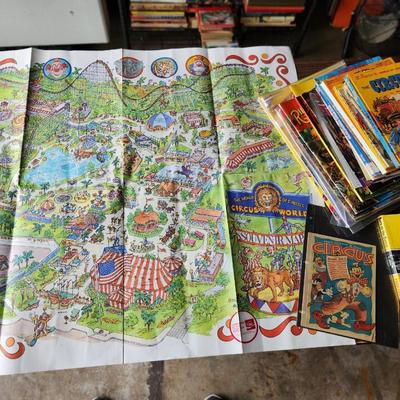 Circus Ephemera, Map & Books