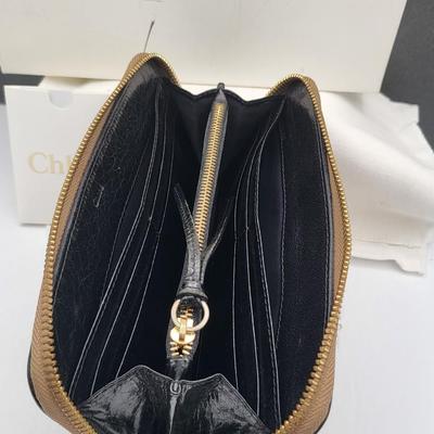 Authentic Chloe Animal Print Leather Wallet
