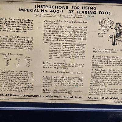Imperial-Eastman Tubing Tool Kit