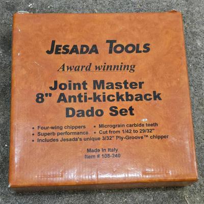 Jesada Joint Master 8" Anti-Kickback Dado Set