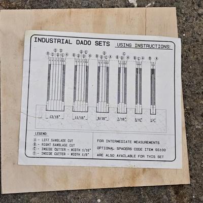 Jesada Joint Master 8" Anti-Kickback Dado Set