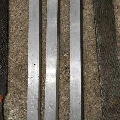 Mixed Lot of Metal Files and Planer Knives