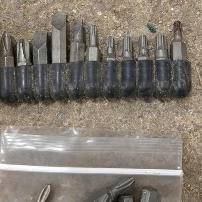 Stanley Screw Driver, Bits, and Punches