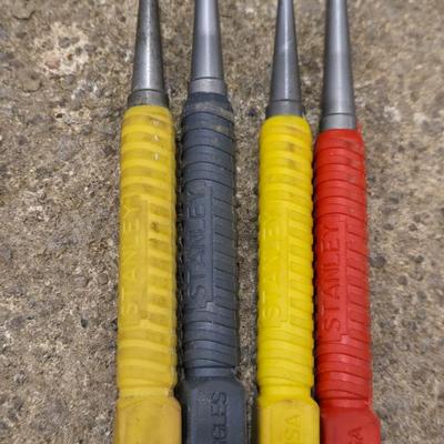 Stanley Screw Driver, Bits, and Punches