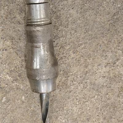 Vintage Wood Auger Hand Crank Drill