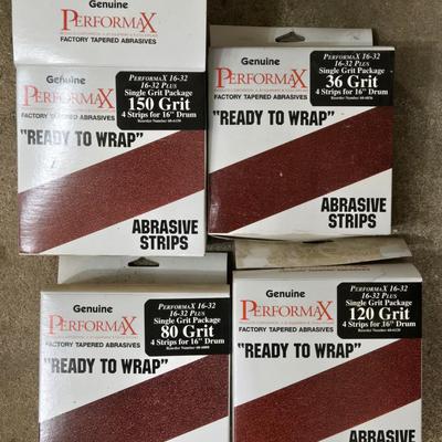 4 Boxes of Ready to Wrap Abrasive Strips