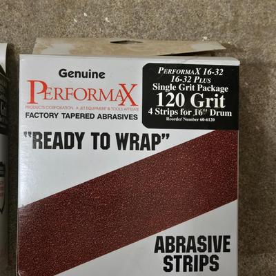 4 Boxes of Ready to Wrap Abrasive Strips