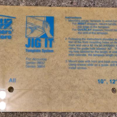 Jig It - Shelf Pin Drilling Jig