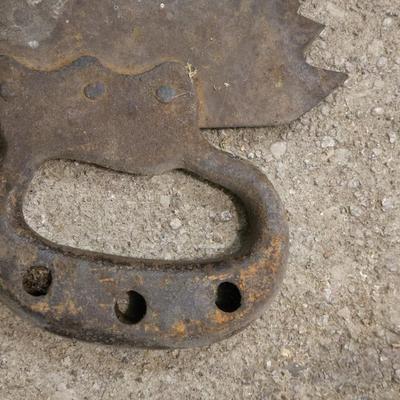 (2) Antique All Metal Saws