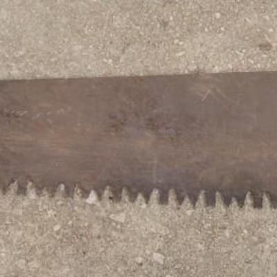 (2) Vintage Wood Handle Saws