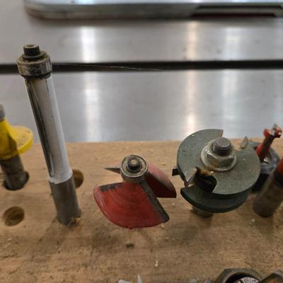 Mixed Bits with a Wood Base Organizer