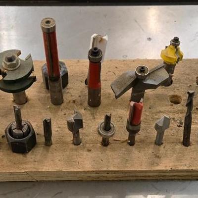 Mixed Bits with a Wood Base Organizer