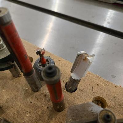 Mixed Bits with a Wood Base Organizer