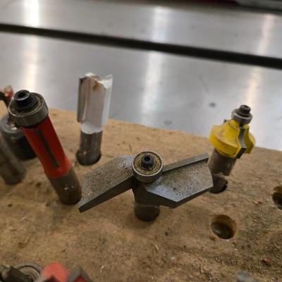 Mixed Bits with a Wood Base Organizer