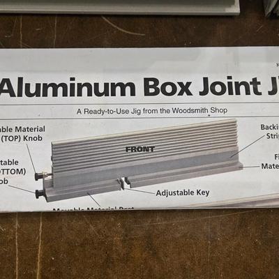 Woodsmith Fine Tools Aluminum Box Joint Jig