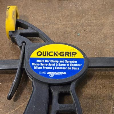 Quick Grips in Varying Sizes