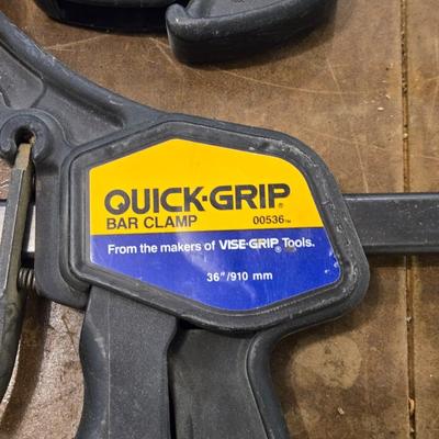 Quick Grips in Varying Sizes