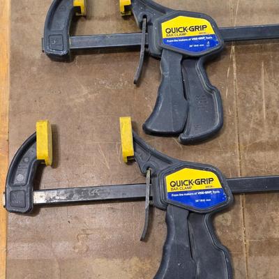Quick Grips in Varying Sizes
