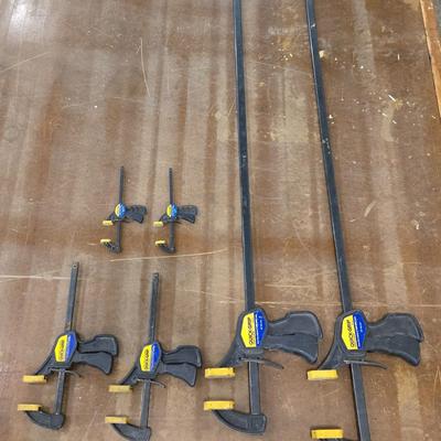 Quick Grips in Varying Sizes