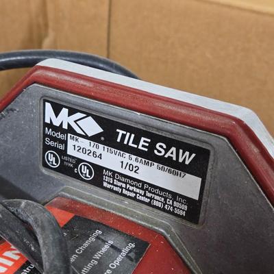 MK Tile Saw