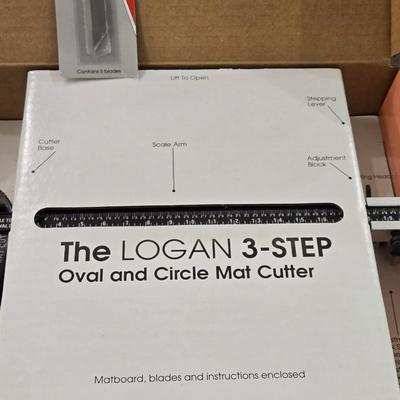 The Logan 3 Step Oval & Circle Mat Cutter in the Box