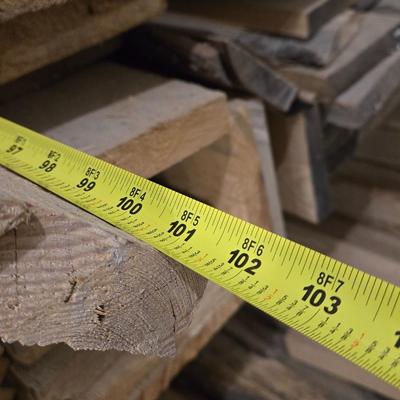 Huge Lot of Wyoming Milled Wood