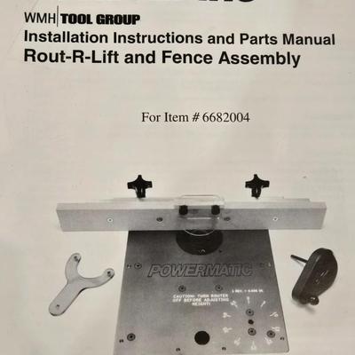 Powermatic 10" Cabinet Saw with Accu Fence and Rout-R-Lift