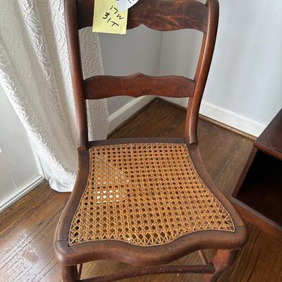 CANE SEAT VINTAGE CHAIR