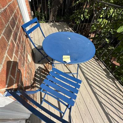 BLUE BISTRO PATIO SET