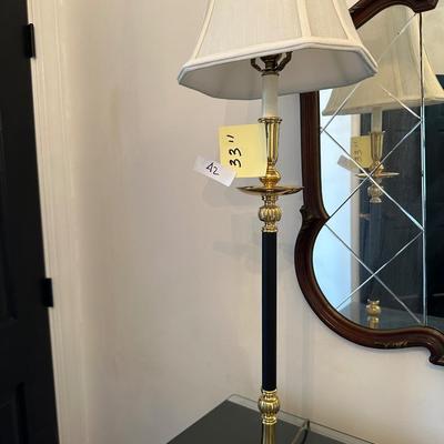 GOLD-BLACK CANDLESTICK LAMP