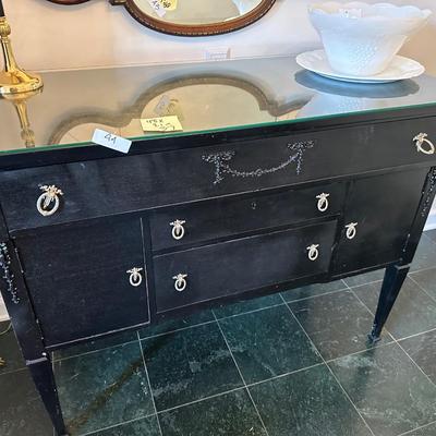 SMALL VINTAGE PAINTED BUFFET