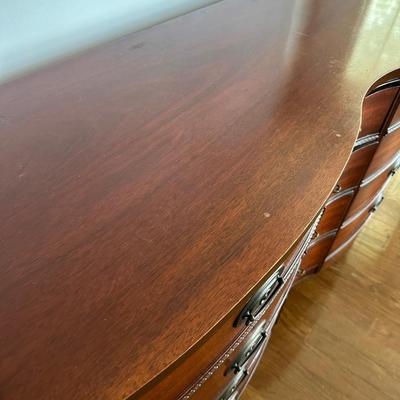 BOWFRONT PROJECT MAHOGANY DRESSER