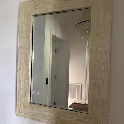 MOTHER OF PEARL WALL MIRROR