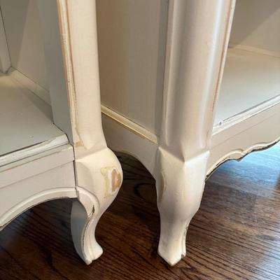 PAIR FRENCH PROVINCIAL NIGHTSTANDS