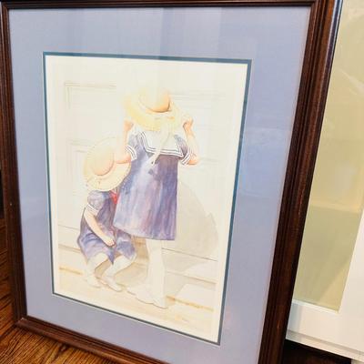 ANN NICHOLLS WILLIAMS FRAMED PRINT