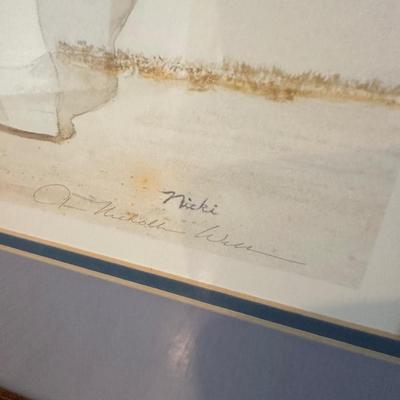 ANN NICHOLLS WILLIAMS FRAMED PRINT