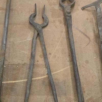 Antique Blacksmith Tools