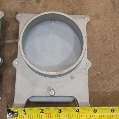 2 New Aluminum Blast Gates