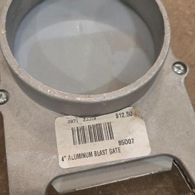 2 New Aluminum Blast Gates