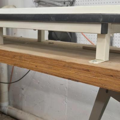 Makita Miter Saw with Side Guide Attachments