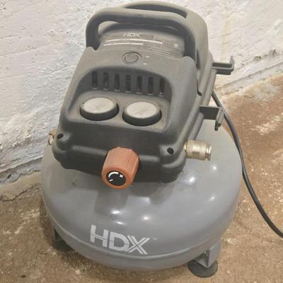 HDX 3 Gallon Portable Air Compressor with Instruction Manual