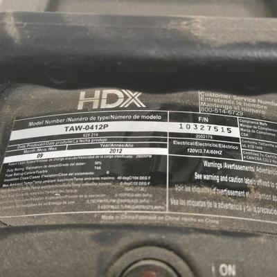 HDX 3 Gallon Portable Air Compressor with Instruction Manual