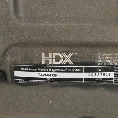 HDX 3 Gallon Portable Air Compressor with Instruction Manual