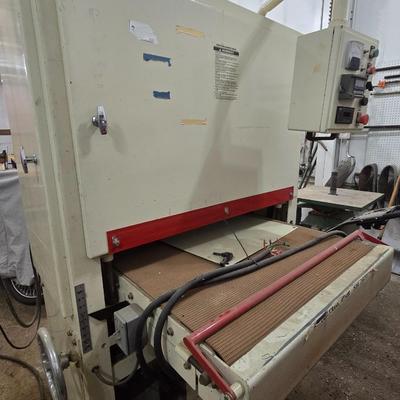 New Pics Added!!! Wide Belt Sander with extra Belts