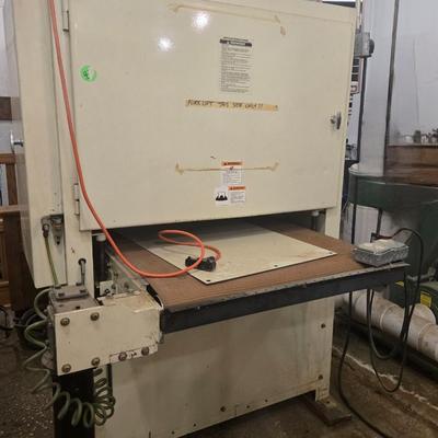 New Pics Added!!! Wide Belt Sander with extra Belts