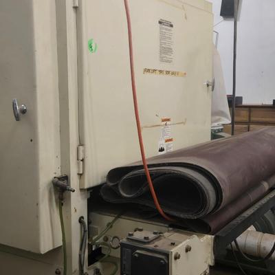 New Pics Added!!! Wide Belt Sander with extra Belts