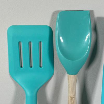 LOT 1K: Le Creuset Stoneware Butter Dish, Utensils & More